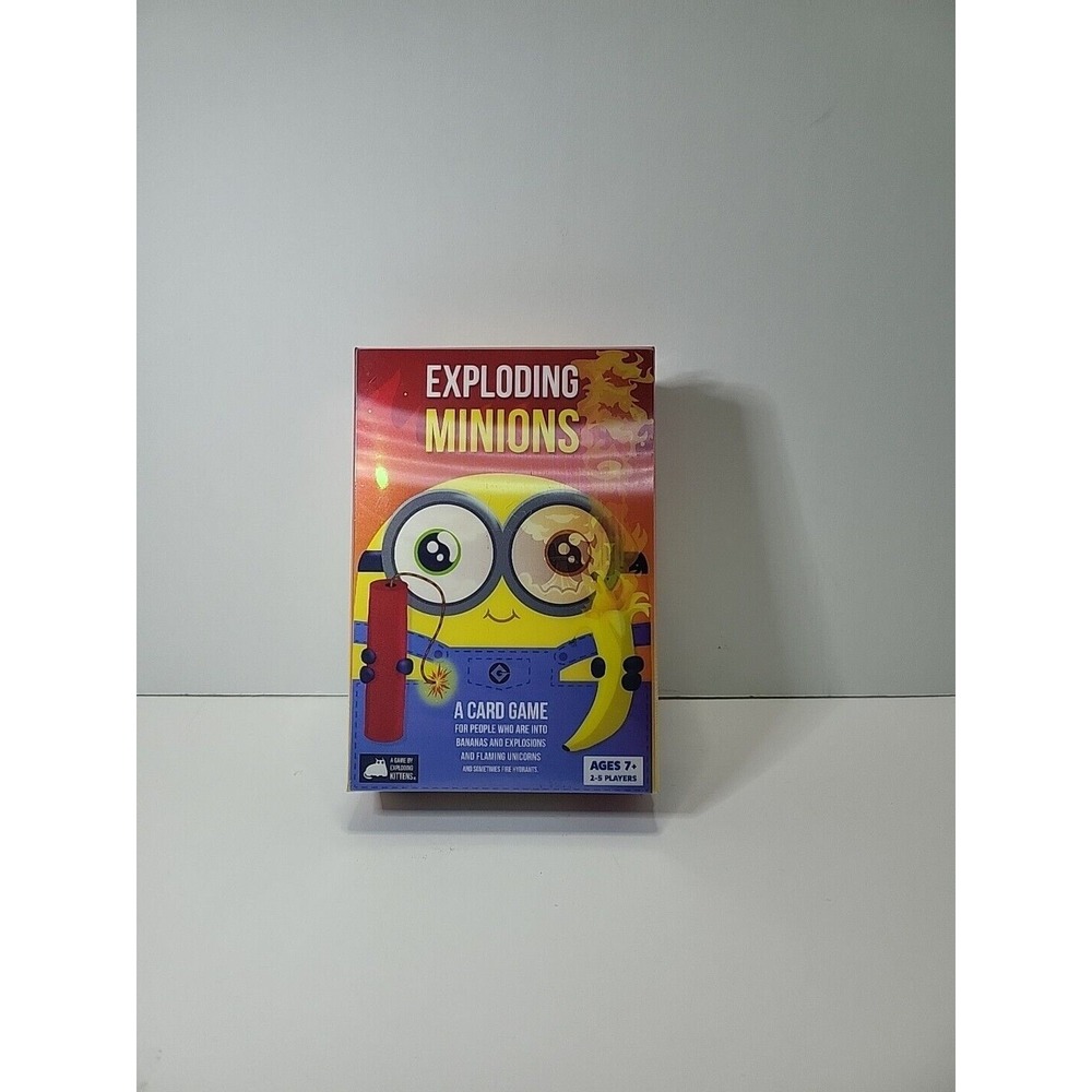 Exploding Kittens Exploding Minions Special Edition Card Game NIB